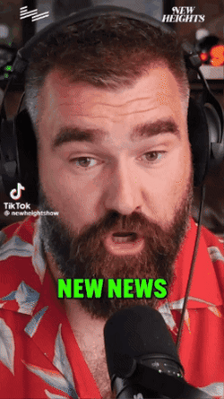 Jason And Travis Kelce Podcast Show GIF