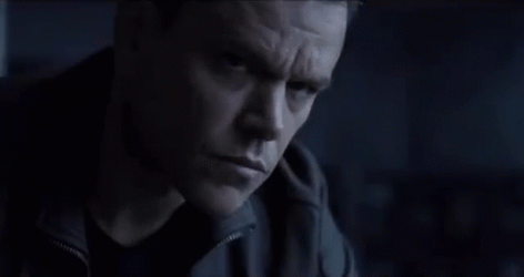 Jason Bourne Angry Expression GIF
