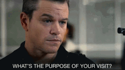 Jason Bourne Attempting To Enter A Building GIF