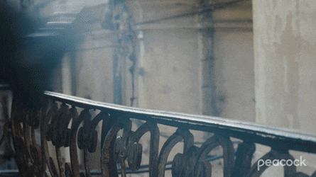 Jason Bourne Jumping From Balcony GIF