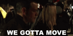 Jason Bourne We Gotta Move GIF