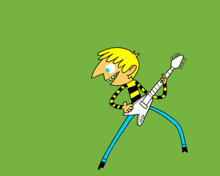 Jason Clarke Guitar Rock On GIF