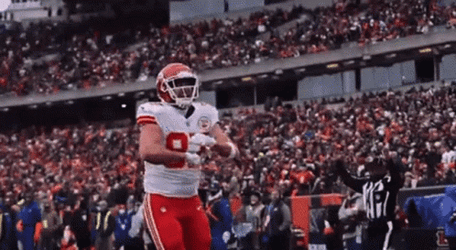 Jason Kelce Brother Travis Dancing With Teammate GIF