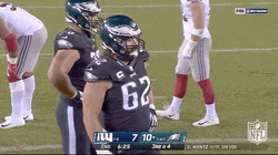 Jason Kelce Catching His Breath GIF