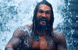 Jason Momoa Aquaman Happy Splash GIF