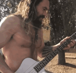 Jason Momoa Electric Guitar GIF