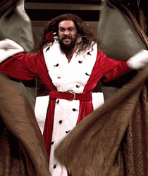 Jason Momoa King Robe GIF