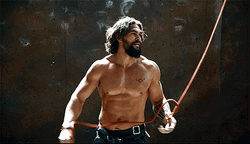 Jason Momoa Tying Rope GIF