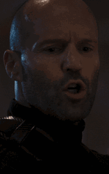 Jason Statham Silence Gesture GIF