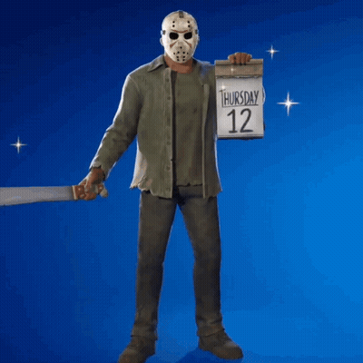 Jason Voorhees Holding Job Application GIF