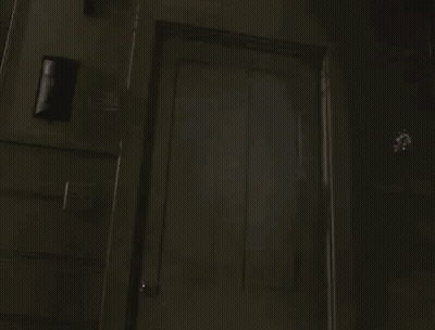 Jason Voorhees In Hockey Mask Dark Room GIF