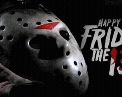 Jason Voorhees Mask Happy Friday The 13 GIF