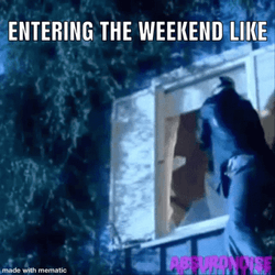 Jason Voorhees Weekend Meme GIF