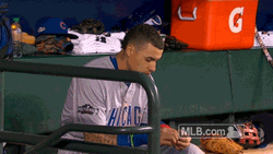 Javier Baez Catching Candy