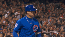 Javier Baez Eating Gum GIF
