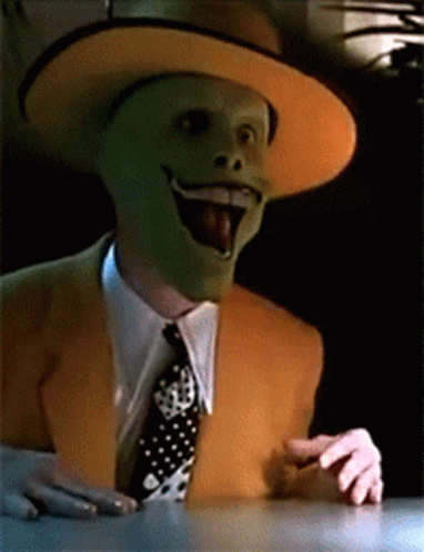 Jaw Drop Mask GIF