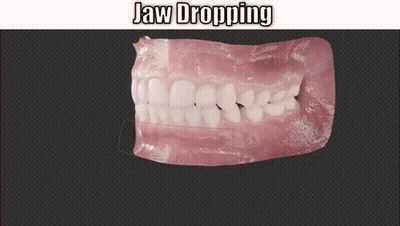 Jaw Dropping Mouth GIF
