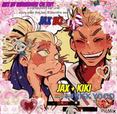 Jax And Kiki Jax + Kiki Frisk Yooo GIF