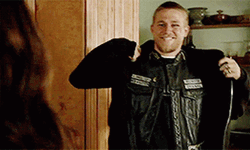 Jax Teller Charlie Hunnam Confident Smile GIF