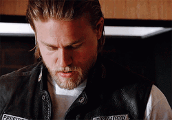 Jax Teller Sons Of Anarchy Look Up GIF
