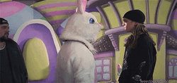 Jay And Silent Bob Beat Up Easter Bunny GIF