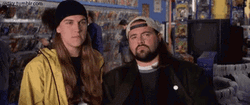 Jay And Silent Bob Pointing GIF