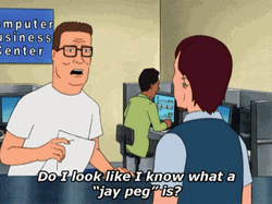 Jay Peg Hank Hill GIF