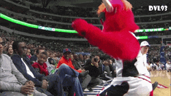 Jay-Z Basketball Mascot GIF