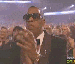 Jay Z Claps Seriously  GIF
