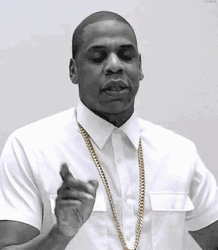 Jay-Z Indicating No GIF