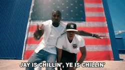 Jay-Z Ye Is Chillin GIF