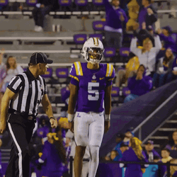 Jayden Daniels Happy Jump College Football GIF