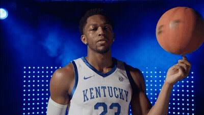 Jayden Quantance Kentucky Basketball Card GIF