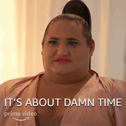 Jayla Sullivan Said It's About Damn Time GIF