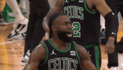 Jaylen Brown Intense Scream Celtics GIF