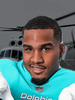 Jaylen Waddle Celebration Cool Dark Shades GIF
