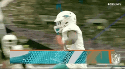 Jaylen Waddle Celebration Touchdown Jump GIF