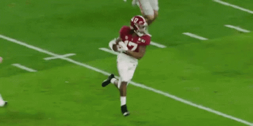 Jaylen Waddle Celebration Touchdown Score GIF