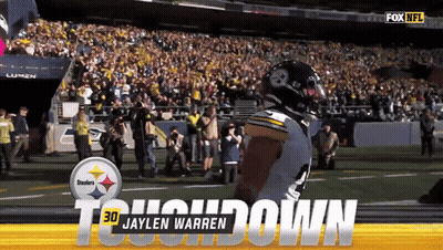 Jaylen Warren Football Player On Field GIF