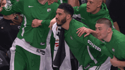 Jayson Tatum Show Love To Celtics Fans GIF