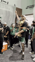 Jayson Tatum Trophy GIF