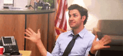 Jazz Hands Jim Halpert Wave GIF