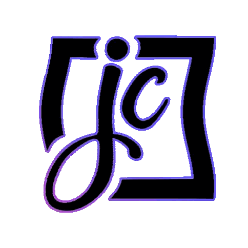 JC Logo Square Sticker