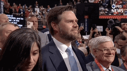 JD Vance Cheering Applaud GIF