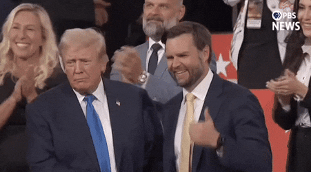 JD Vance Donald Trump Thumbs Up GIF