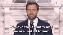 JD Vance Unite To Win GIF