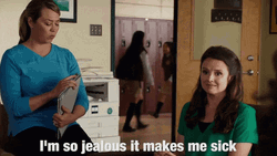 Jealous Girl Is Sick GIF
