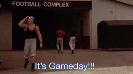 Jean Claude Game Day GIF