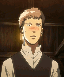 Jean Kirstein Shoulder Shrug In Aot GIF