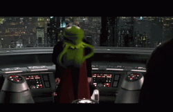 Jedi Kermit Yay GIF